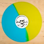 Entombed - Clandestine - Yellow/Blue Split Vinyl LP 12 inch
