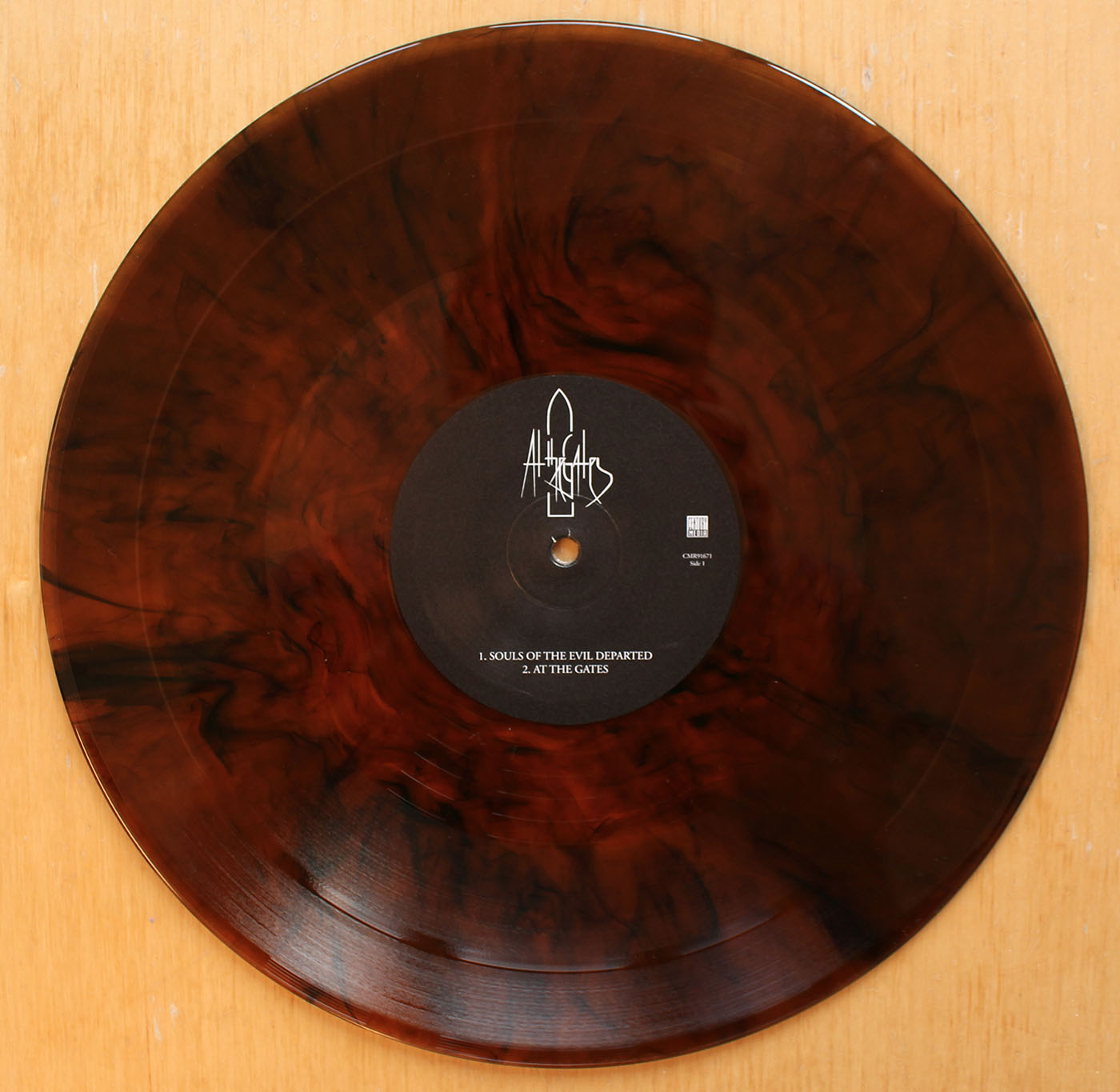 At The Gates Gardens Of Grief Brown Marbled Vinyl RSD 2015 12 inch